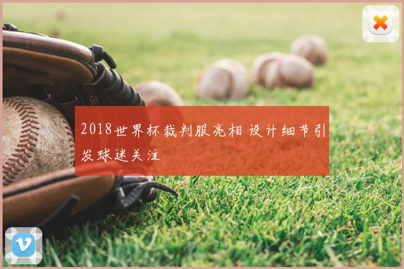 2018世界杯裁判服亮相 设计细节引发球迷关注